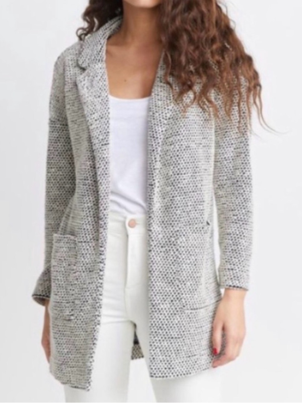 Marine Layer | Oversized Birdseye Cardigan